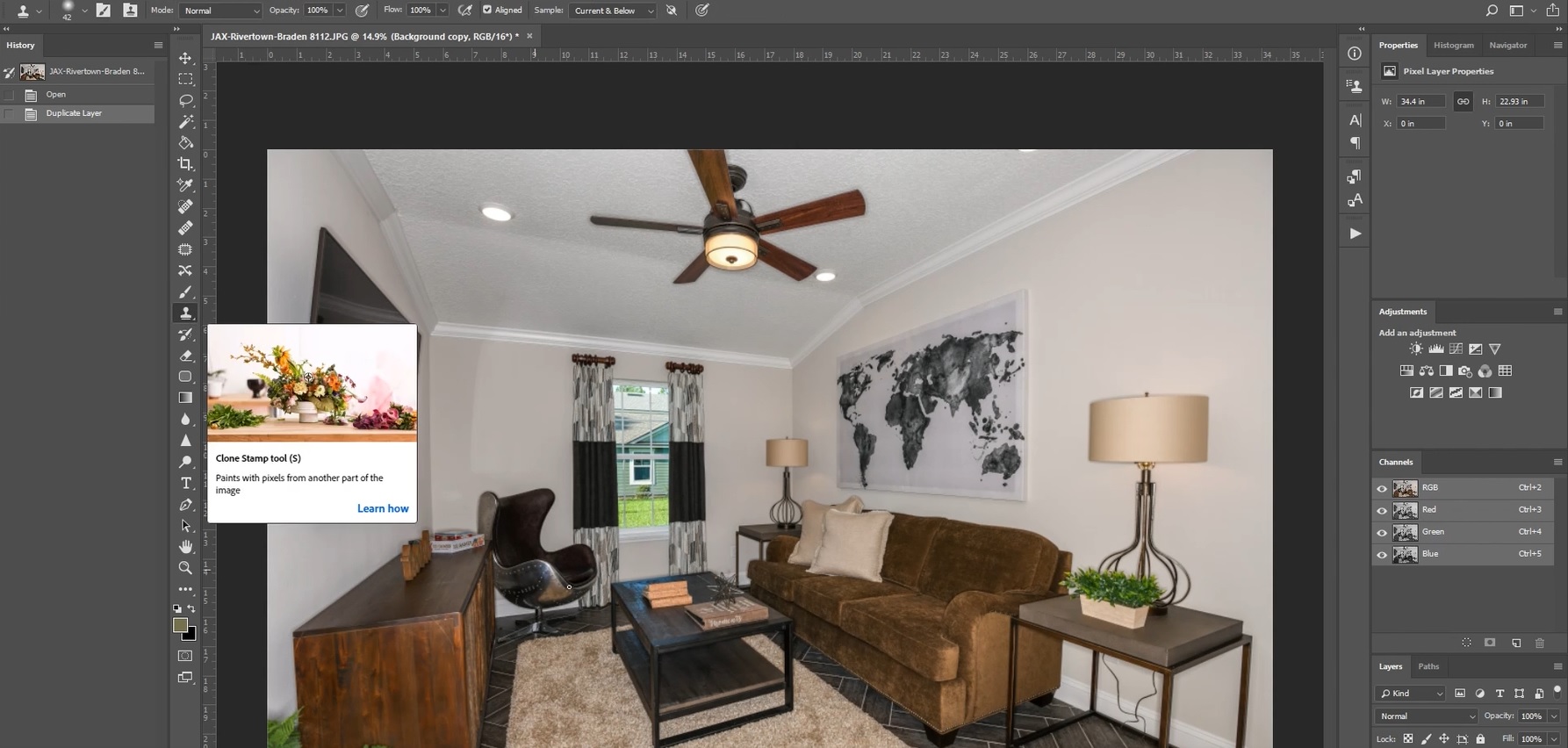 How to Remove Annoying Cords Using Photoshop